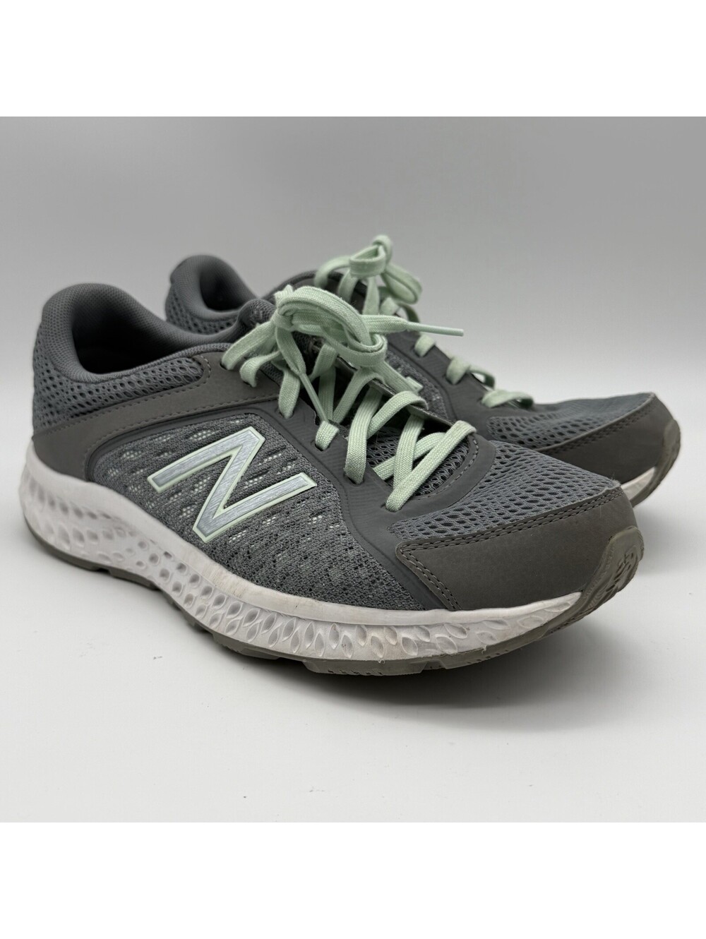 New Balance 420v4 Comfort Ride Women’s Size 8 Gray Mint Running Shoes W420LG4